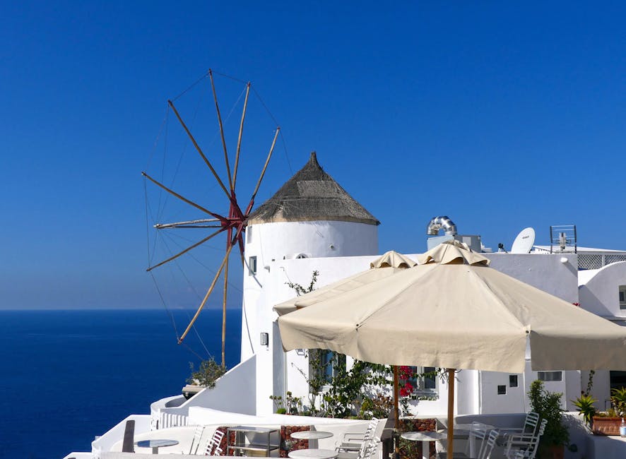 Hotels With Ocean View in Santorini Greece