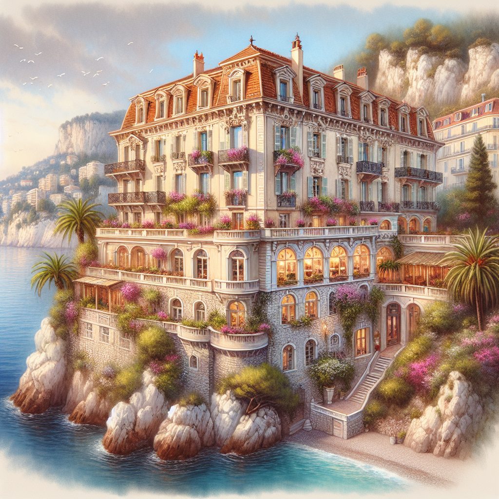 Hotel La Perouse Nice France with Cliffside Rooms